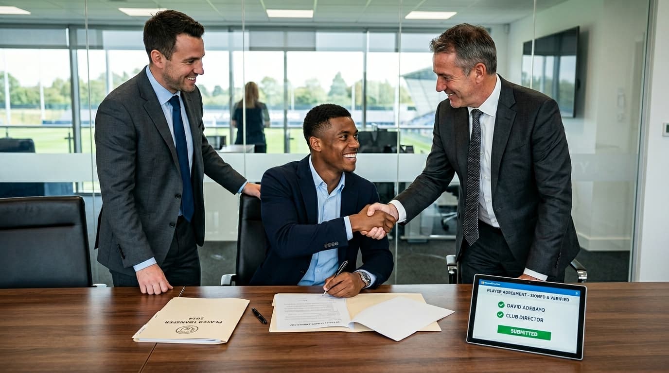 Verified contracts and transfer signing